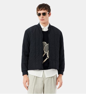 Doudoune matelassée légère déperlante - Lacoste - Noir