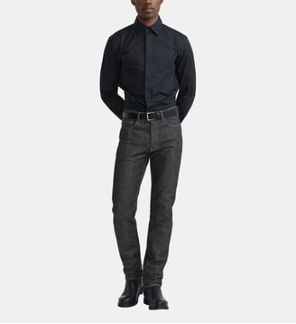 chemise en coton noir - Agnès b. - Noir