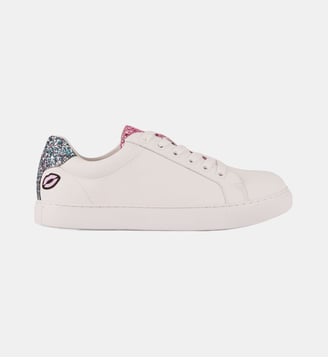 Baskets En Cuir Simone S - Bons Baisers - Blanc