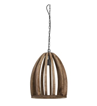 Suspension Haranka - Marron foncé - Ø47cm - Light & Living - Brun foncé