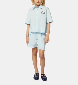 Short à taille élastiquée Kenzo Kids
