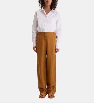 Pantalon Philo - Ines de la Fressange Paris - Marron
