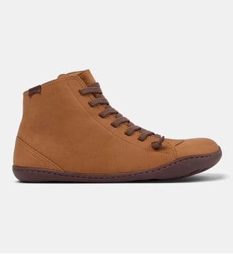 Bottines Peu Cami cuir - Camper - Marron cafe