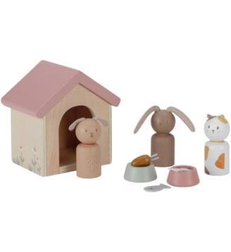 Set d'animaux de compagnie - Little Dutch - Multicolore