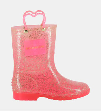 Bottes de pluie pailletées - Billieblush - Storm pink