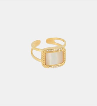 Bague Eliane  en Acier doré - Zag Bijoux - Doré