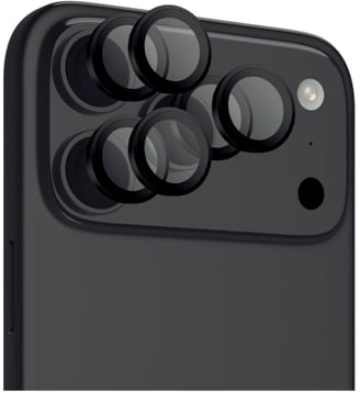 Protège objectif iPhone 17 Pro/ Pro Max protège objectif - Essentiel B - Noir