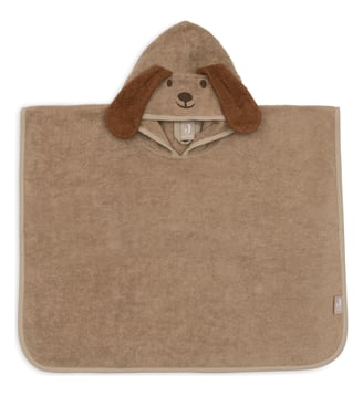 Poncho de bain - Jollein - Marron