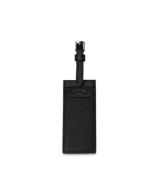 Porte-adresse en cuir signature - Lancel - Noir