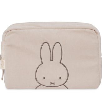 Trousse de toilette Miffy en éponge - Jollein - Beige