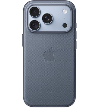 Coque iPhone 18 Pro TechWoven Bleu Chambray Ma - Apple - Bleu