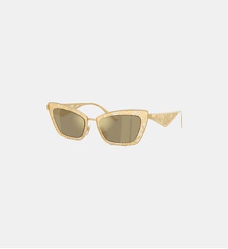 Lunettes de soleil Œil de chat DG2311 - Dolce & Gabbana - Doré