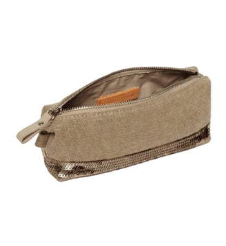 Trousse Écolier En Lin - Vanessa Bruno - Champignon
