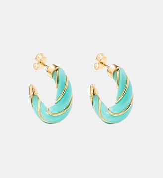 Boucles d'oreilles Diana - Aurélie Bidermann - Aqua