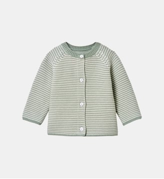 Cardigan rayé  - Coton biologique Cyrillus