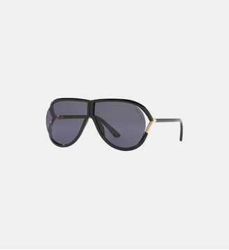 Lunettes de soleil Pilote FT1197 - Tom Ford - Noir brillant
