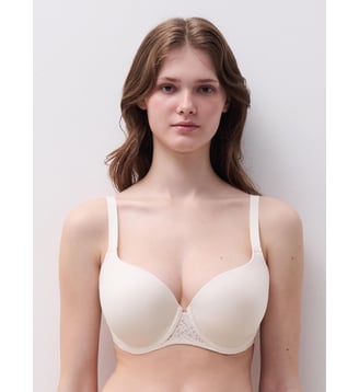 Soutien-gorge coques emboîtant maille douce - Chantelle - Talc