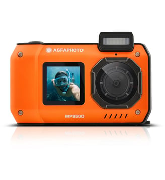 Appareil photo Compact Realishot Waterproof WP9500 Orange - Agphaphoto - Orange