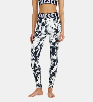Leggings en microfibre imprimée Diesel