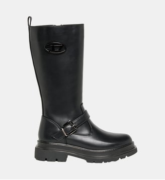 Bottes hautes avec logo Diesel Kids