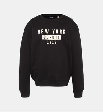 Sweatshirt col rond NEW YORK Schott