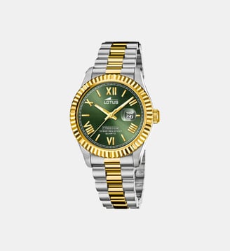 Montre Freedom Vert 19003/3 - Lotus - Argenté