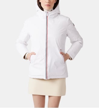 Doudoune réversible Bergame - Jott - Blanc et beige