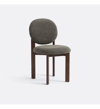 Chaise forme organique - La Redoute Interieurs - Kaki