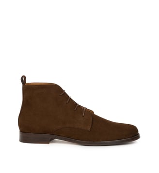 Bottines Vasco Cuir Suédé - Bobbies - Brun rockies