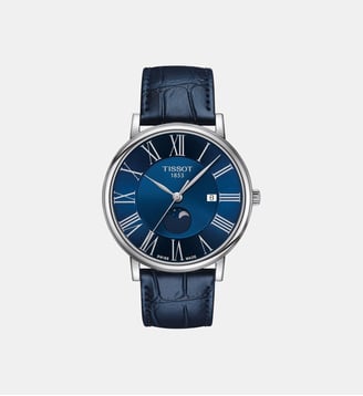 Montre Carson Bleu foncé T1224231604300 - Tissot - Argenté