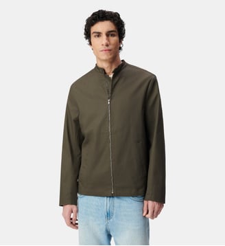 Veste en toile col pressionné Ikks