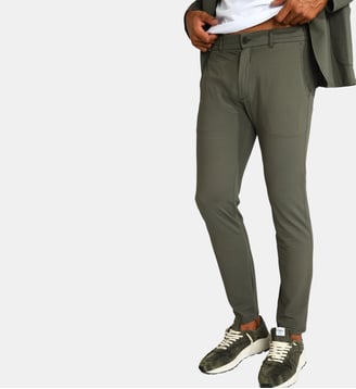 Pantalon SERGE TRIESTE - Cala 1789 - Kaki
