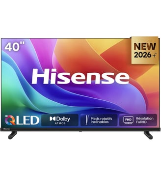 TV QLED 40A5S (2026) 40" (100 cm) - Smart TV Hisense