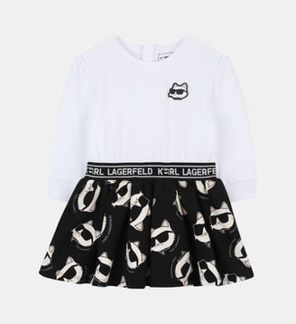 Robe à manches longues Karl Lagerfeld Kids