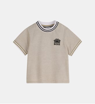 Tee-shirt manches courtes - BOSS Kidswear - Sand