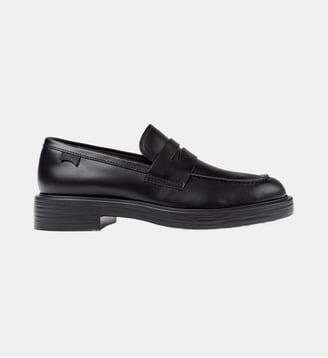 Mocassins Dean cuir - Camper - Noir