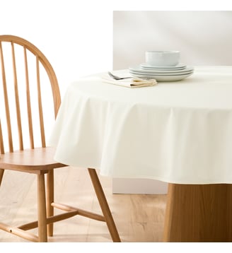 Nappe ronde coton enduit souple La Redoute Interieurs