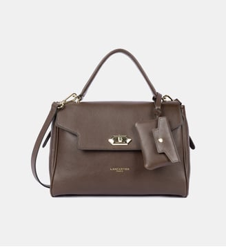 Sac à main Mademoiselle Grace en cuir - Lancaster - Marron