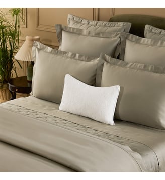 Housse de couette en satin Yves Delorme