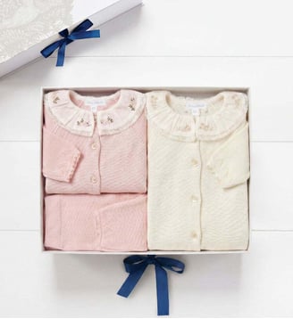 Coffret - Naissance mes premiers ensembles - Tartine Et Chocolat - Rose pâle