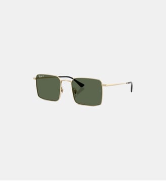 Lunettes de soleil Carré RB3782 Idan - Ray Ban - Or pale