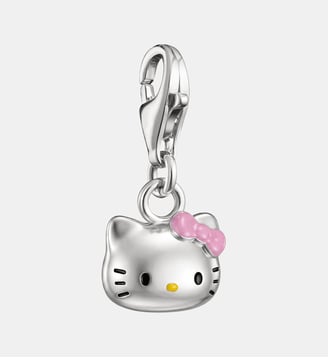 Hello Kitty Charm avec nœud rose Thomas Sabo