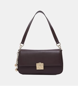 Sac porté épaule format moyen - Liu Jo - Aubergine