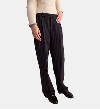 Pantalon Andy - Ines de la Fressange Paris - Bleu marine