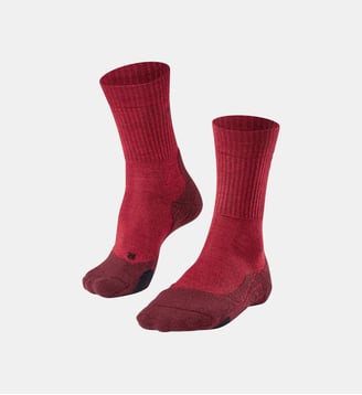 Chaussettes TK2 Explore Wool Laine Vierge - Falke - Écarlate