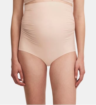 Culotte enveloppante grossesse - Chantelle - Beige et doré