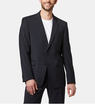 Veste de costume en laine regular Duncan - AMF - Digel - Bleu nuit