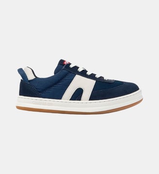 Baskets Runner Four cuir - Camper - Bleu foncé