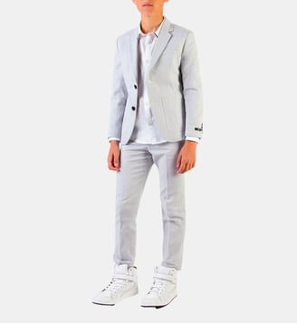 Chemise manches longues coton - BOSS Kidswear - Blanc