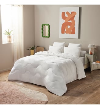 Couette Confort Serein - Chaude - Dunlopillo - Blanc